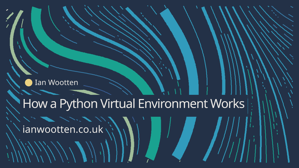 How A Python Virtual Environment Works Ian Wootten